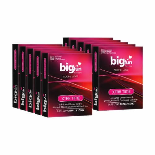 BIGFUN EXTRA TIME CONDOM 3’S