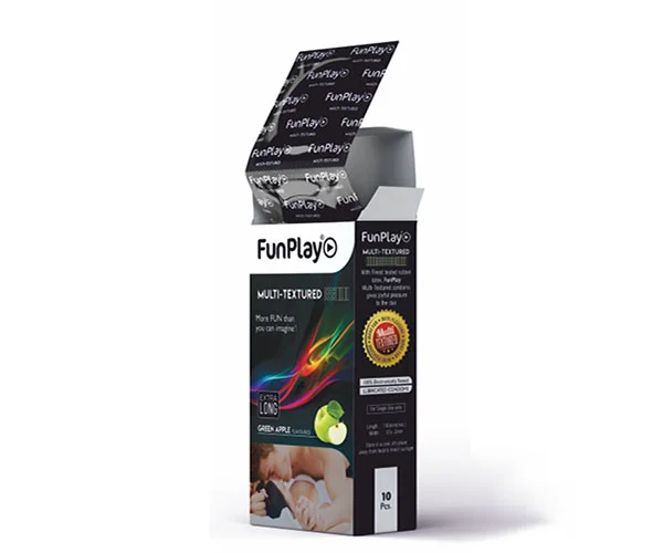 FUNPLAY GREEN APPLE MULTI TEXTURE 10’S