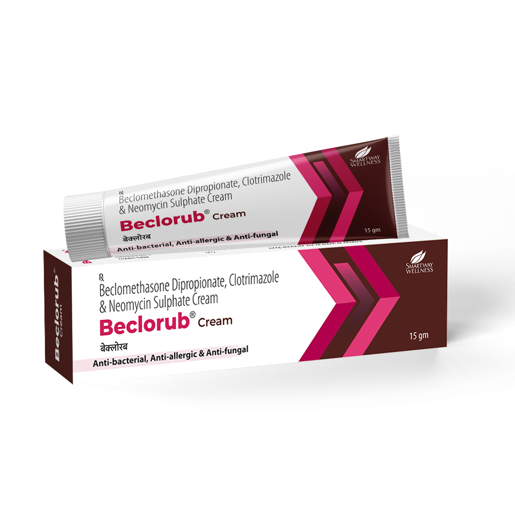 BECLORUB CREAM 15GRM