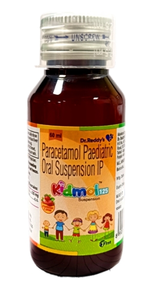 KIDMOL 125MG SUSPENSION