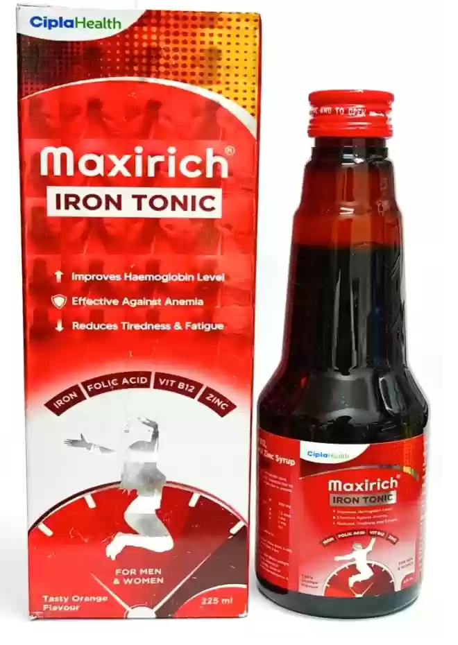 MAXIRICH 225ML IRON TONIC