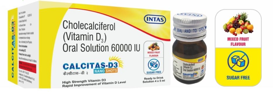 CALCITAS D3 5ML NANO SHORTS